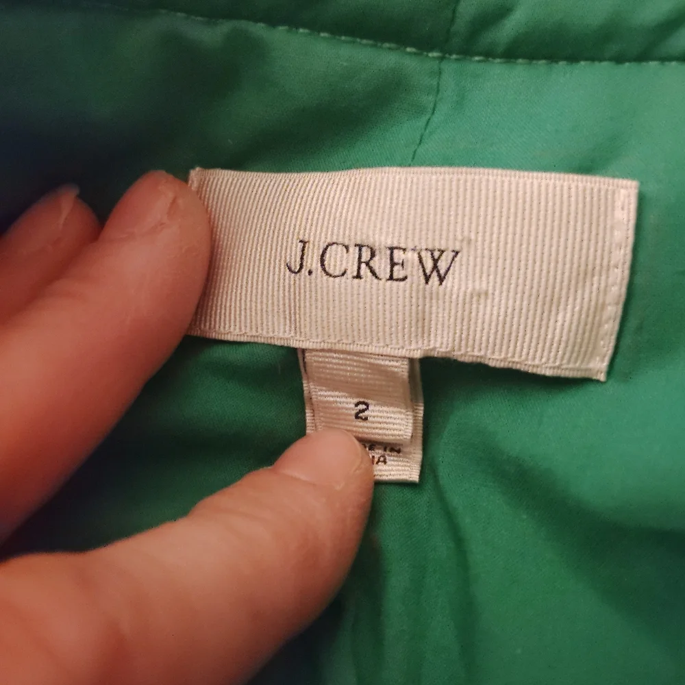 J.CREW Mint Green Tweed Blazer - Size 2